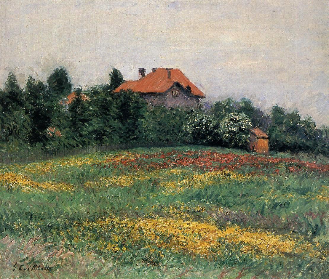 Gustave Caillebotte Norman Landscape